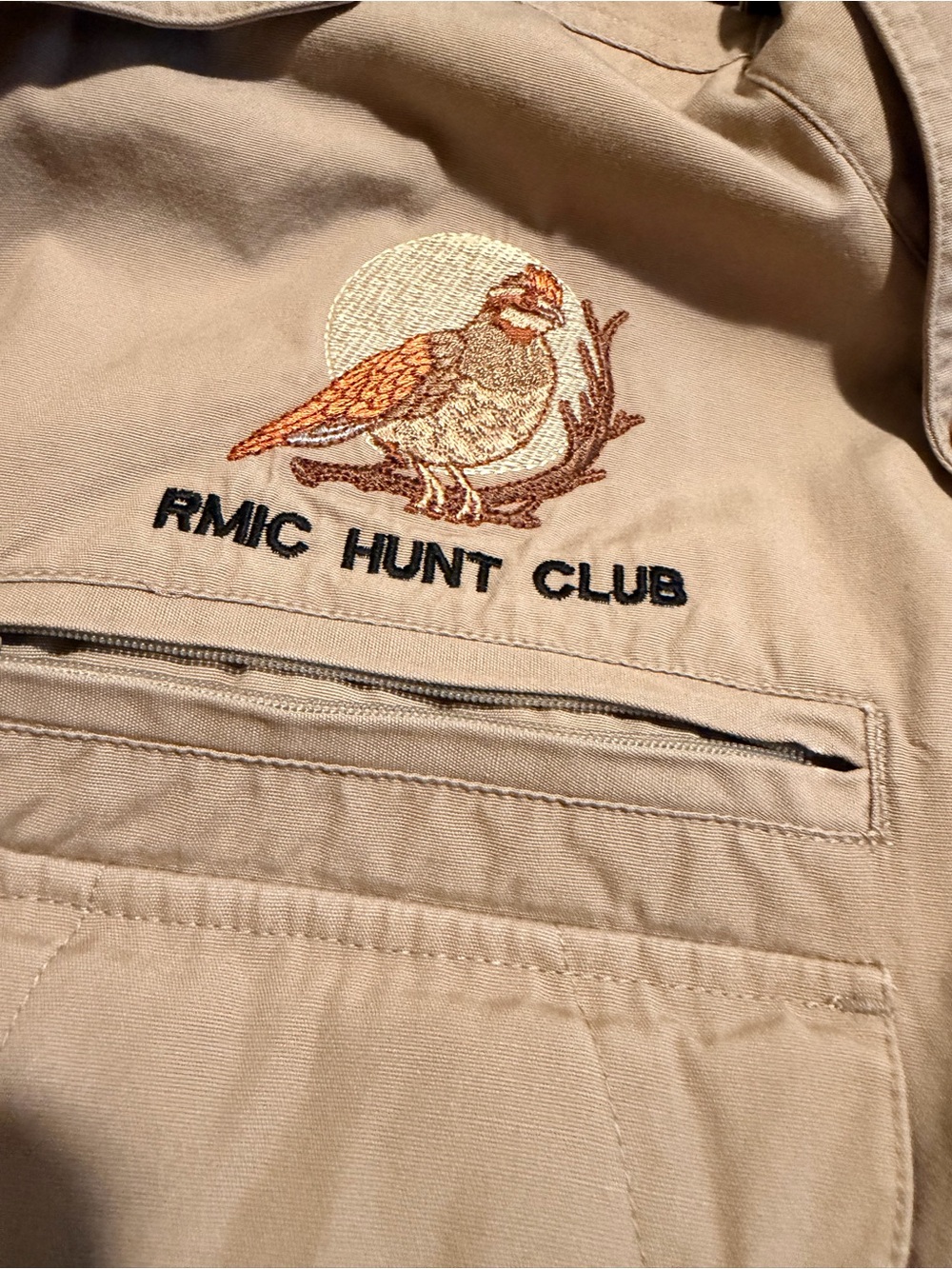 RMIC Hunt Club Men's Tan Field Shirt